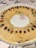 Couronne de semoule aux fruits secs et baies