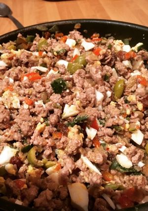 Una foto de Relleno para empanadas de carne