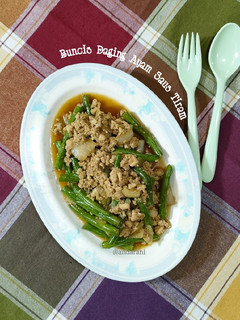 Foto resep Buncis Daging Ayam Saus Tiram