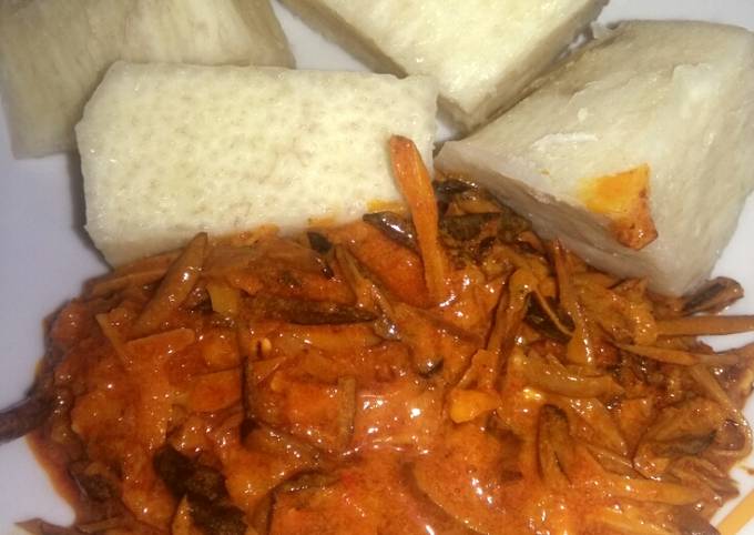 Step-by-Step Guide to Prepare Homemade Ukpaka &amp; Boiled Yam