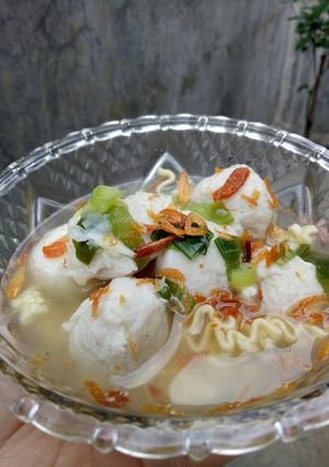 Foto resep Bakso ayam/Kuah bakso