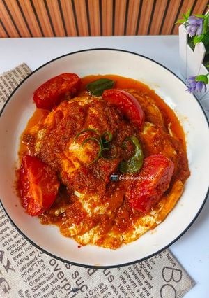 Foto resep Telur Ceplok Balado