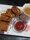 बेसन ब्रेड टोस्ट (besan bread toast recipe in Hindi)