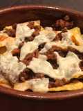 Mexican Nachos with Poblano Peppers