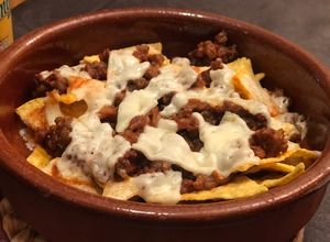 Foto principal de Nachos mex con chiles poblanos