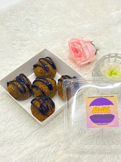 Foto resep Bola bola ubi ungu coklat lumer