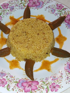 عکسی از دستور بلغور گندم