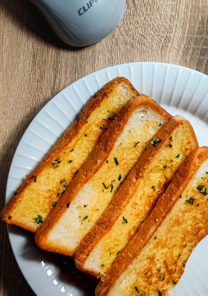 Foto resep 23. Roti Tawar Garlic