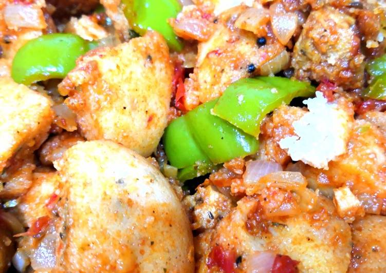 Recipe of Speedy Recipe of fried idli