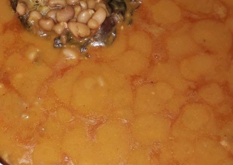 Recipe of Quick Oloyin beans with dryfish