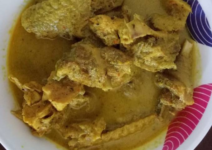 Resepi Gulai Ayam Khas Batak Pawtaste Com