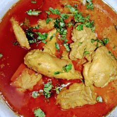 A picture of Chicken curry.