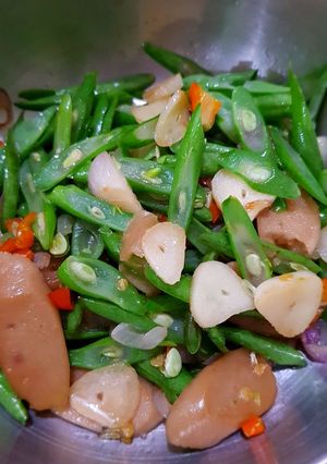 Foto resep Tumis buncis bakso sapi