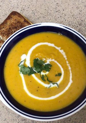A picture of 🍂🎃Pumpkin Soup 🎃🍂.
