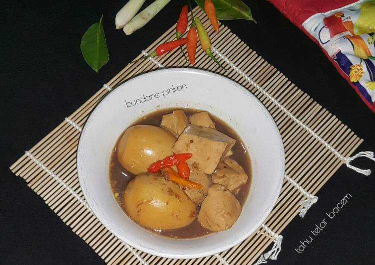 #29 Tahu telor bacem