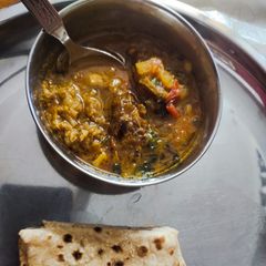 A picture of Dudhi ke kofta.