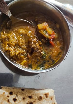 A picture of Dudhi ke kofta.