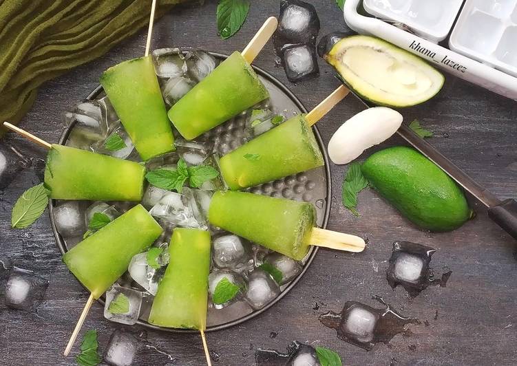 Aam Panna popsicles