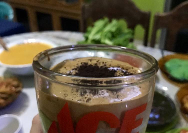 Resep masakan Pokat dalgona coffe oreo | Cara Bikin Pokat dalgona coffe oreo Yang Sedap