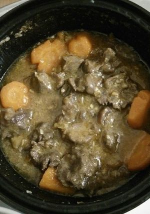 Hình của món Bò kho lần đầu nấu.