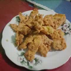 A picture of Telur Krispi Menu Praktis 2 Bahan saja.