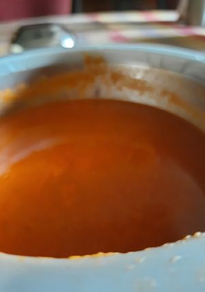 A picture of Tomato soup.