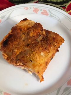 Una foto de Lasaña especial