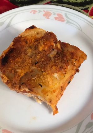 Una foto de Lasaña especial