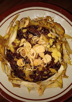 Foto resep Nasi Goreng / Black Fried Rice