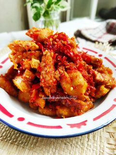 Foto resep Balado Ayam Tempe