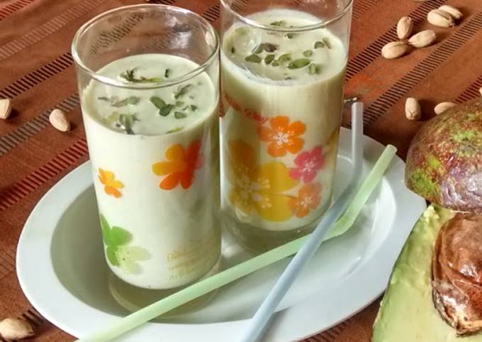 Recipe of Bobby Flay Avacado(butterfruit) Pista Lassi