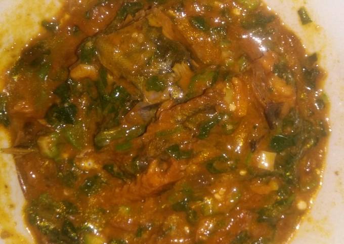 How to Prepare Perfect Okra nd ogbono soup