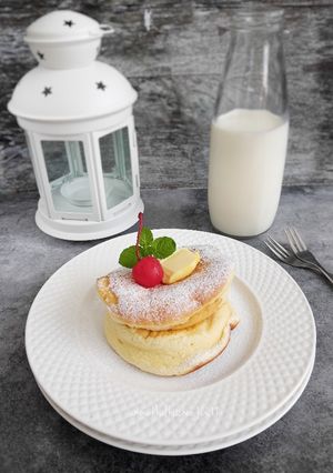 Foto resep Japanese Fluffy Pancake ala Shelly