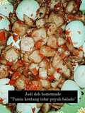 Tumis kentang telur puyuh balado