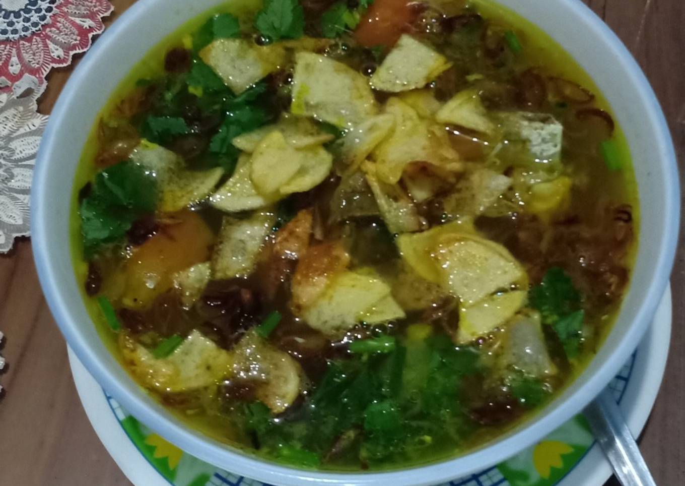 Soto iga daging sapi