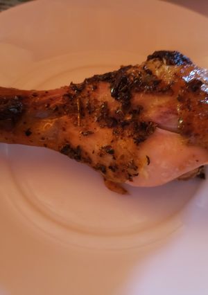 Una foto de Pollo Asado al horno 🍗