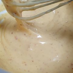 Mayonnaise spicy and garlicky A picture of Mayonnaise spicy and garlicky.