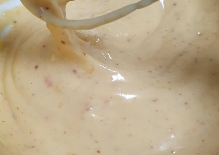 Steps to Prepare Quick Mayonnaise spicy and garlicky