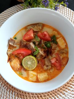 Foto resep Soto Betawi Kuah Susu Santan