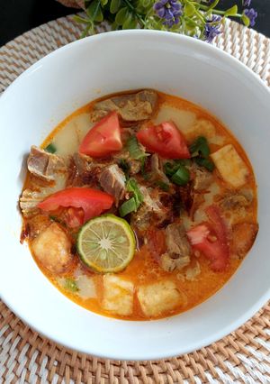 Foto resep Soto Betawi Kuah Susu Santan
