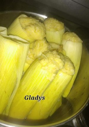 Una foto de Tamales de elote 🌽
