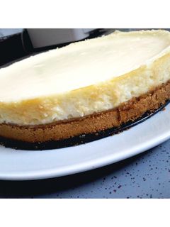 صورة لوصفة تشيز كيك في الفرن 🤤🤤