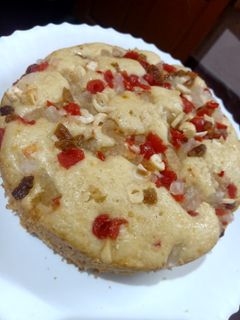 ভ্যানিলা ড্রাই ফ্রুটস কেক (vanilla dry fruits cake recipe in Bengali) রেসিপির প্রধান ছবি