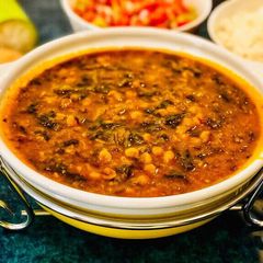 A picture of Sindhi Sai Bhaji.