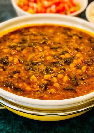 A picture of Sindhi Sai Bhaji.