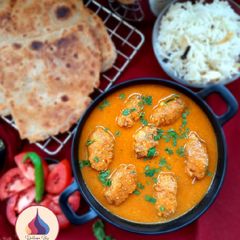 A picture of Lauki kofta curry.