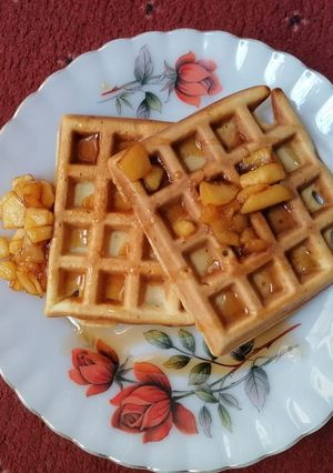 A picture of Waffles.