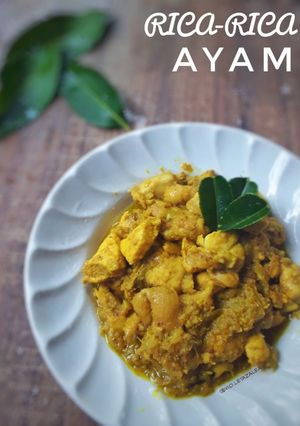 Foto resep Rica-Rica Ayam Bumbu Kuning ala Violet Azalea