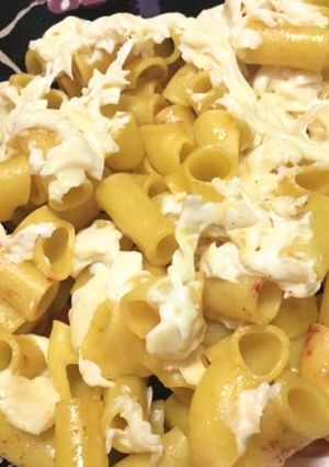 صورة لوصفة معكرونة بالجبن🧀 سريعة⏳