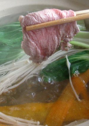 A picture of Shabu Shabu.